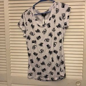 Cupio NWT Camera Shirt
